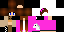 Minecraft skin texture, 64x32 legacy pixels