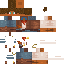 Minecraft skin texture, 64x64 pixels