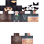 Minecraft skin texture, 64x64 pixels