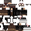 Minecraft skin texture, 64x64 pixels