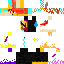 Minecraft skin texture, 64x64 pixels