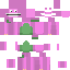 Minecraft skin texture, 64x64 pixels