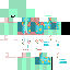 Minecraft skin texture, 64x64 pixels