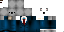 Classic Minecraft skin texture, 64x32 legacy pixels