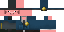 Minecraft skin texture, 64x32 legacy pixels