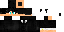 Minecraft skin texture, 64x32 legacy pixels