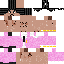 Minecraft skin texture, 64x64 pixels