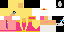 Minecraft skin texture, 64x32 legacy pixels