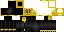 Minecraft skin texture, 64x32 legacy pixels