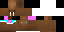 Minecraft skin texture, 64x32 legacy pixels
