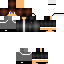Minecraft skin texture, 64x64 pixels