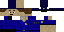 Minecraft skin texture, 64x32 legacy pixels