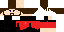 Minecraft skin texture, 64x32 legacy pixels