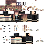 Minecraft skin texture, 64x64 pixels