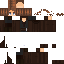 Minecraft skin texture, 64x64 pixels