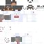 Minecraft skin texture, 64x64 pixels