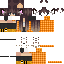 Minecraft skin texture, 64x64 pixels
