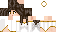 Minecraft skin texture, 64x32 legacy pixels