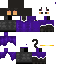 Minecraft skin texture, 64x64 pixels