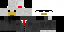 Minecraft skin texture, 64x32 legacy pixels
