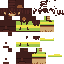Minecraft skin texture, 64x64 pixels