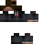 Minecraft skin texture, 64x64 pixels