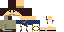 Minecraft skin texture, 64x32 legacy pixels