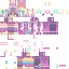 Minecraft skin texture, 64x64 pixels