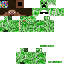 Minecraft skin texture, 64x64 pixels