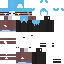 Minecraft skin texture, 64x64 pixels