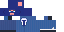 Minecraft skin texture, 64x32 legacy pixels