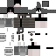 Minecraft skin texture, 64x64 pixels