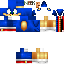 Minecraft skin texture, 64x64 pixels