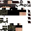 Minecraft skin texture, 64x64 pixels
