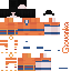 Minecraft skin texture, 64x64 pixels