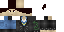 Minecraft skin texture, 64x32 legacy pixels