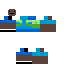 Minecraft skin texture, 64x64 pixels