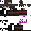 Minecraft skin texture, 64x64 pixels