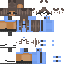 Minecraft skin texture, 64x64 pixels