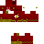 Minecraft skin texture, 64x64 pixels