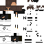 Minecraft skin texture, 64x64 pixels