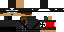 Minecraft skin texture, 64x32 legacy pixels