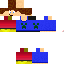 Minecraft skin texture, 64x64 pixels