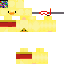 Minecraft skin texture, 64x64 pixels