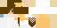 Minecraft skin texture, 64x32 legacy pixels