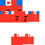 Minecraft skin texture, 64x64 pixels