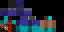 Minecraft skin texture, 64x32 legacy pixels