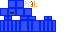 Minecraft skin texture, 64x32 legacy pixels