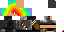 Minecraft skin texture, 64x32 legacy pixels