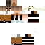 Minecraft skin texture, 64x64 pixels